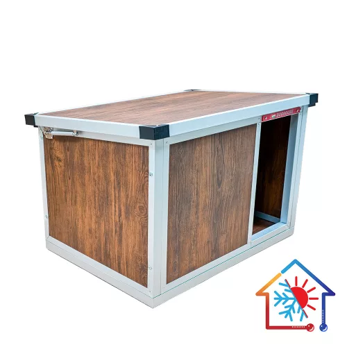 INFRA HEATED Thermo - WOODY dog house