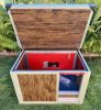 INFRA HEATED Thermo - WOODY dog house