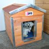 Thermo Madera Hundehütte ST "M" innengrösse (LxBxH:74x50x44cm)