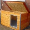 Thermo Madera Hundehütte SMH "2XL" innengrösse (LxBxH:120x80x65cm) - Schrägdach