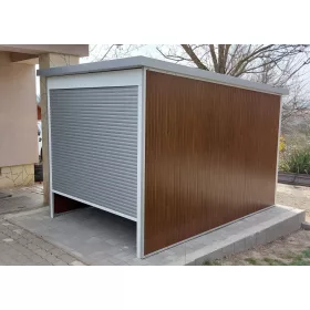 Woody Lagerhaus 2*3m mit elektrischem Garagentor