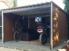 Woody Lagerhaus 2*3m mit elektrischem Garagentor