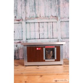   Thermo Woody Ketzehütte "CAT" innengrösse (LxBxH:54x38x28cm)