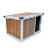 Thermo WOODY Hundehütte "2XL" (LxBxH:120x80x65cm)